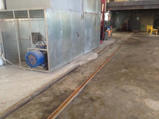 Покрасочно-сушильная и дробеструйная камера для РЖД