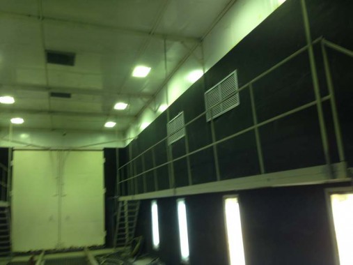 Покрасочно-сушильная и дробеструйная камера для РЖД