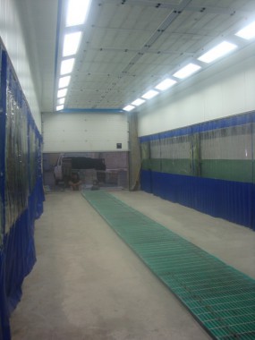 Малярная камера для грузовых автомобилей SPK-17.6.5 РОССИЯ Фото малярной камеры SPK GROUP для грузовиков