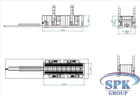 Окрасочно-сушильная камера тупикового типа SPK GROUP