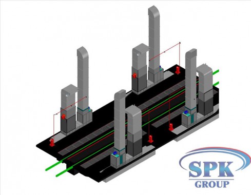 Проходная покрасочно-сушильная камера для сельскохозяйственной техники SPK-20.6.5 Проходная покрасочно-сушильная камера для сельскохозяйственной техники SPK GROUP