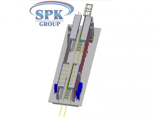 Комплекс по подготовке и окраске грузовиков проходного типа SPK GROUP