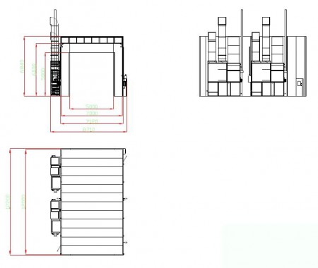 Промышленная подготовительная камера для спецтехники SPK GROUP