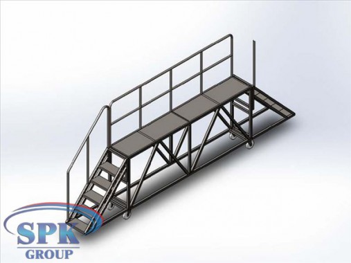 Передвижная подъемная площадка Передвижная подъемная площадка SPK GROUP