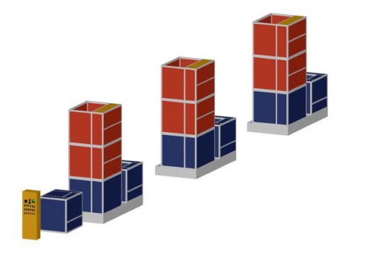 Покрасочно-сушильная камера для вагонов в уличном исполнении SPK GROUP