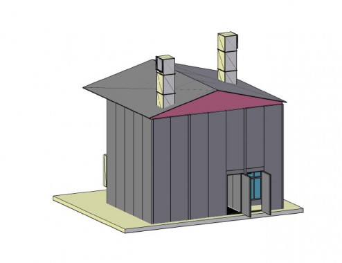 Подготовительная камера под навесом SPK-7.3.5 Подготовительная камера под навесом SPK GROUP