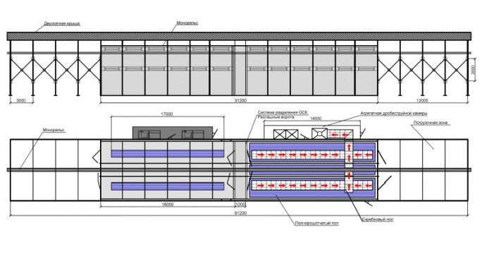 Камера окраски уличного типа совмещенная с дробеструйной SPK GROUP