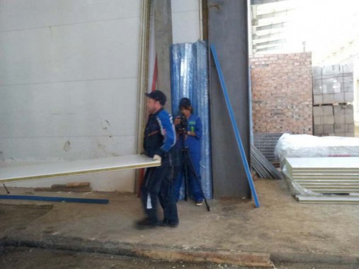 Строительство моечной камеры на Заводе по производству дизельных двигателей GEVO. Строительство моечной камеры на Заводе по производству дизельных двигателей GEVO.