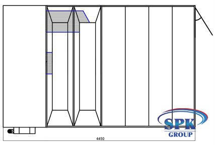 Окрасочно-сушильная камера для окраски деталей SPK GROUP