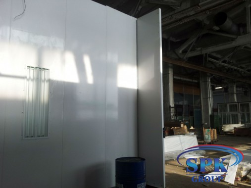 Окрасочно-сушильная камера тупикового типа SPK GROUP