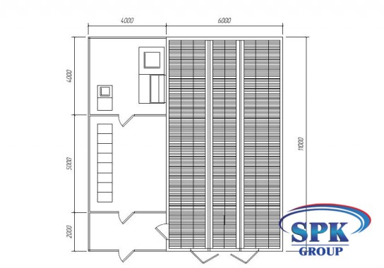 Окрасочно-сушильная камера тупикового типа SPK GROUP