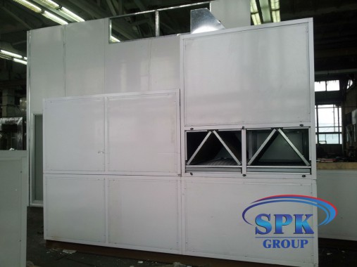 Окрасочно-сушильная камера тупикового типа SPK GROUP