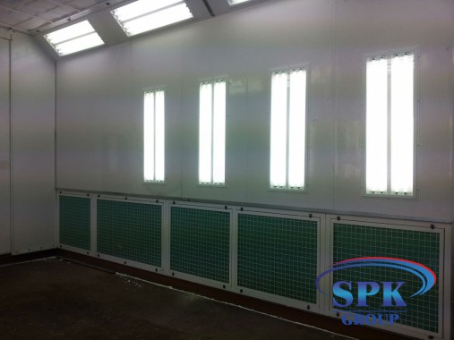 Окрасочно-сушильная камера тупикового типа SPK GROUP