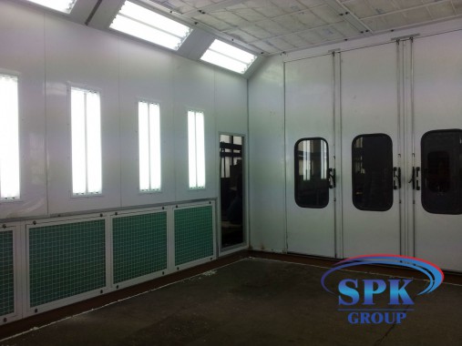 Окрасочно-сушильная камера тупикового типа SPK GROUP