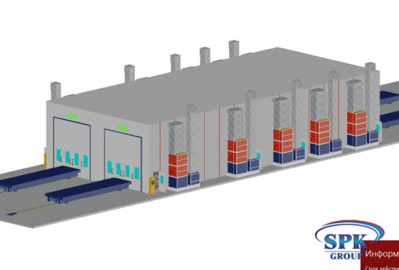 Комплекс окрасочно-сушильных камер с большой проходимостью SPK 32x14x6 Комплекс окрасочно-сушильных камер с большой проходимостью SPK GROUP