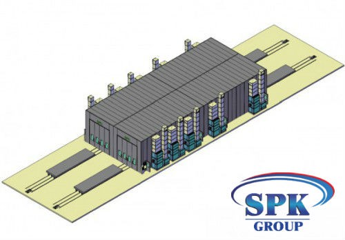 Комплекс окрасочно-сушильных камер с большой проходимостью SPK 32x14x6 Комплекс окрасочно-сушильных камер с большой проходимостью SPK GROUP