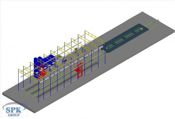 Дробеструйная камера тупиковая SPK-20.6.5 Дробеструйная камера тупиковая SPK GROUP