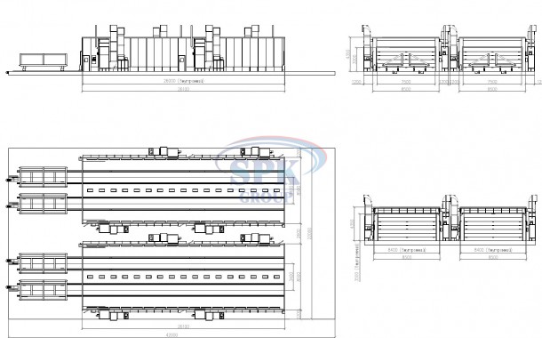 Комплекс для окраски и сушки металлоконструкций SPK GROUP