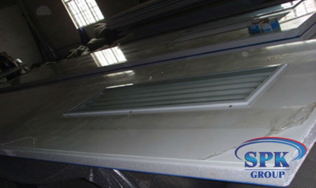 Покрасочно-сушильный комплекс для металлоконструкций SPK GROUP 