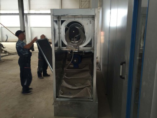 Проходная моечная камера для деталей дизельных двигателей. Завод по производству дизельных двигателей GEVO для локомотивов в Астане (Казахстан) Проходная моечная камера для деталей дизельных двигателей. Завод по производству дизельных двигателей GEVO для локомотивов в Астане (Казахстан)