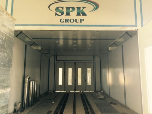 Проходная моечная камера для деталей дизельных двигателей. Завод по производству дизельных двигателей GEVO для локомотивов в Астане (Казахстан) Проходная моечная камера для деталей дизельных двигателей. Завод по производству дизельных двигателей GEVO для локомотивов в Астане (Казахстан)