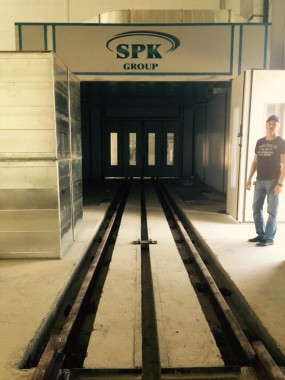 Проходная моечная камера для деталей дизельных двигателей. Завод по производству дизельных двигателей GEVO для локомотивов в Астане (Казахстан) Проходная моечная камера для деталей дизельных двигателей. Завод по производству дизельных двигателей GEVO для локомотивов в Астане (Казахстан)