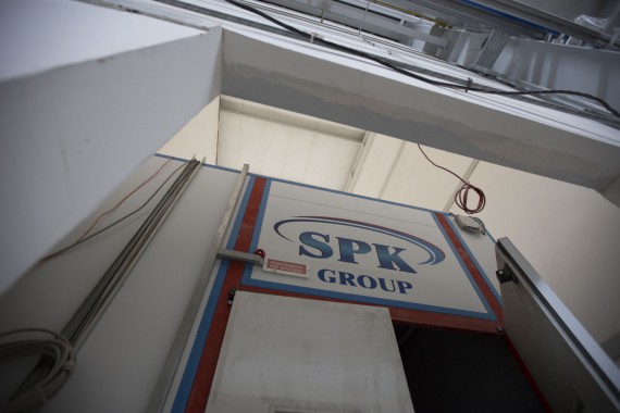 Окрасочно-сушильная камера для дизельных двигателей. Завод по производству дизельных двигателей "Астана Дизель Сервис", Астана (Казахстан)