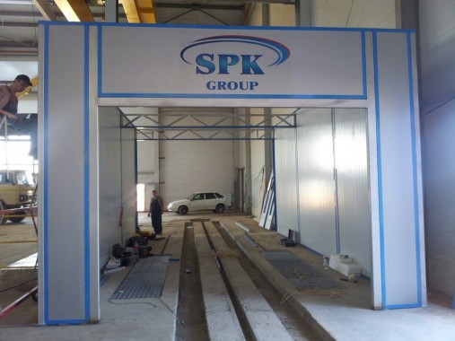 Проходная моечная камера для деталей дизельных двигателей. Завод по производству дизельных двигателей GEVO для локомотивов в Астане (Казахстан) Проходная моечная камера для деталей дизельных двигателей. Завод по производству дизельных двигателей GEVO для локомотивов в Астане (Казахстан)