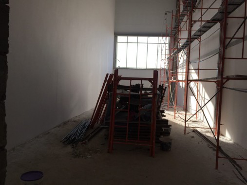 Камера для хранения и смешивания красок. Завод по производству дизельных двигателей Gevo для локомотивов, г. Астана (Казахстан)