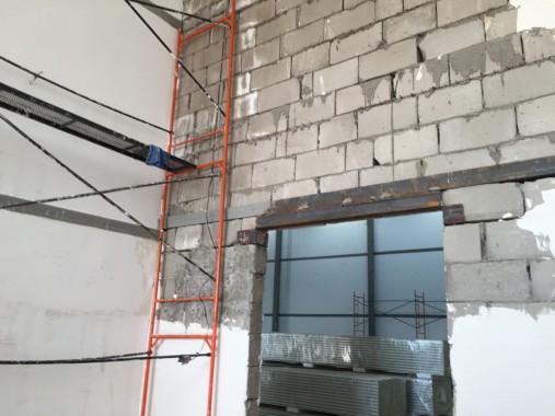 Камера для хранения и смешивания красок. Завод по производству дизельных двигателей Gevo для локомотивов, г. Астана (Казахстан)