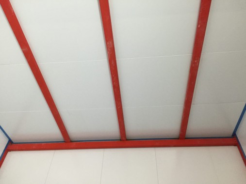 Камера для хранения и смешивания красок. Завод по производству дизельных двигателей Gevo для локомотивов, г. Астана (Казахстан)