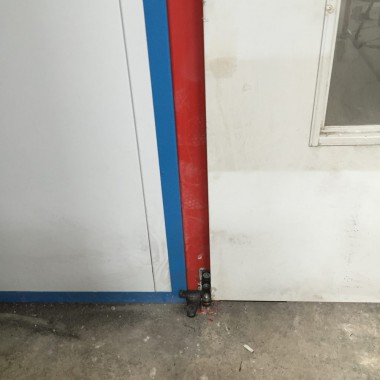 Камера для хранения и смешивания красок. Завод по производству дизельных двигателей Gevo для локомотивов, г. Астана (Казахстан)