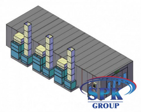 Окрасочно-сушильная камера для труб SPK GROUP