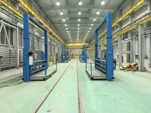 Технологическая линия на Заводе по производству дизельных двигателей GEVO от SPK GROUP