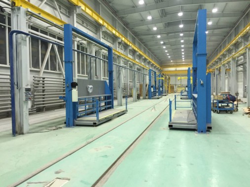 Технологическая линия на Заводе по производству дизельных двигателей GEVO от SPK GROUP