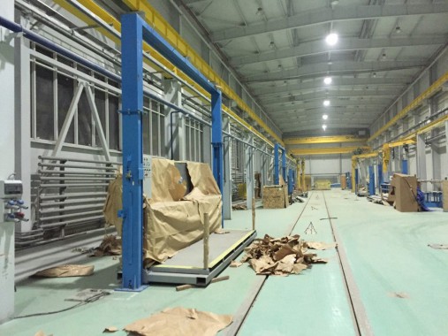 Технологическая линия на Заводе по производству дизельных двигателей GEVO от SPK GROUP