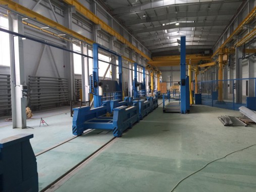 Технологическая линия на Заводе по производству дизельных двигателей GEVO от SPK GROUP