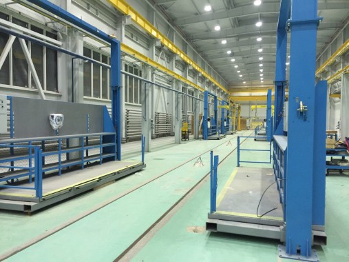 Технологическая линия на Заводе по производству дизельных двигателей GEVO от SPK GROUP