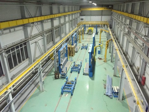 Технологическая линия на Заводе по производству дизельных двигателей GEVO от SPK GROUP