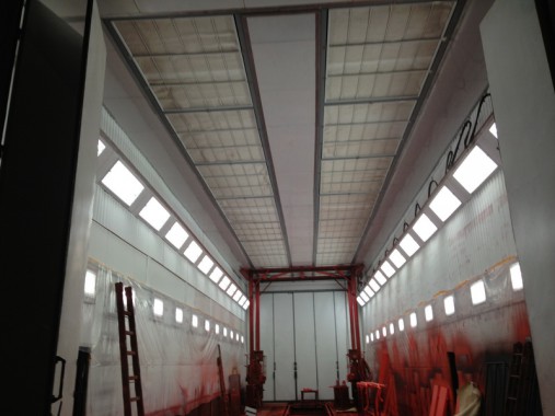 Модернизация окрасочно сушильной камеры для локомотивов SPK-22 Модернизация окрасочно сушильной камеры для локомотивов SPK GROUP