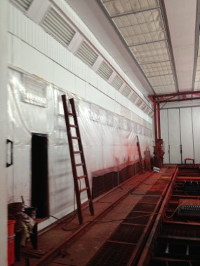 Модернизация окрасочно сушильной камеры для локомотивов SPK-22 Модернизация окрасочно сушильной камеры для локомотивов SPK GROUP