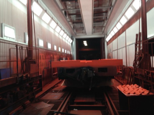 Модернизация окрасочно сушильной камеры для локомотивов SPK-22 Модернизация окрасочно сушильной камеры для локомотивов SPK GROUP