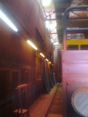 Модернизация окрасочно сушильной камеры для локомотивов SPK-22 Модернизация окрасочно сушильной камеры для локомотивов SPK GROUP