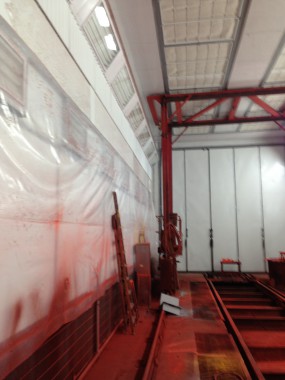 Модернизация окрасочно сушильной камеры для локомотивов SPK-22 Модернизация окрасочно сушильной камеры для локомотивов SPK GROUP