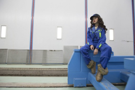 Окрасочно-сушильная камера для дизельных двигателей. Завод по производству дизельных двигателей "Астана Дизель Сервис", Астана (Казахстан)