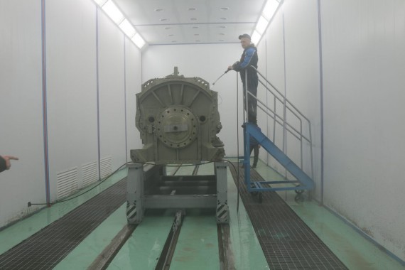 Обитаемая моечно-сушильная камера тупикового типа SPK-МА 15.5.5 Обитаемая моечно-сушильная камера тупикового типа SPK GROUP