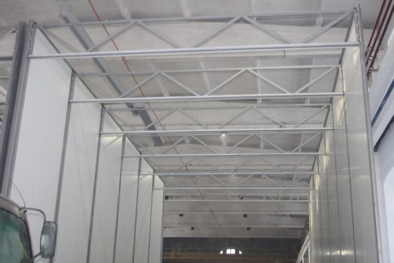 Окрасочно-сушильная камера для локомотивов SPK GROUP 