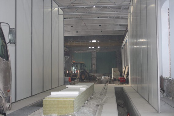 Окрасочно-сушильная камера для локомотивов SPK GROUP 