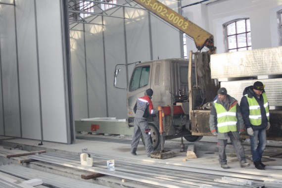 Окрасочно-сушильная камера для локомотивов СПК ГРУПП