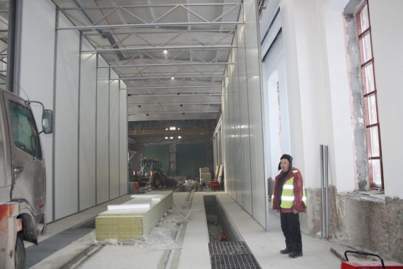 Окрасочно-сушильная камера для локомотивов СПК ГРУПП